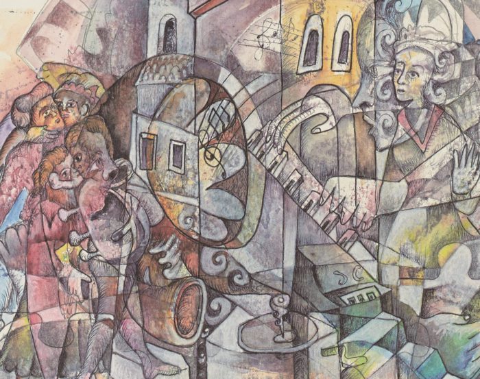 La música a través del tiempo, 2020, Felipe Alarcón