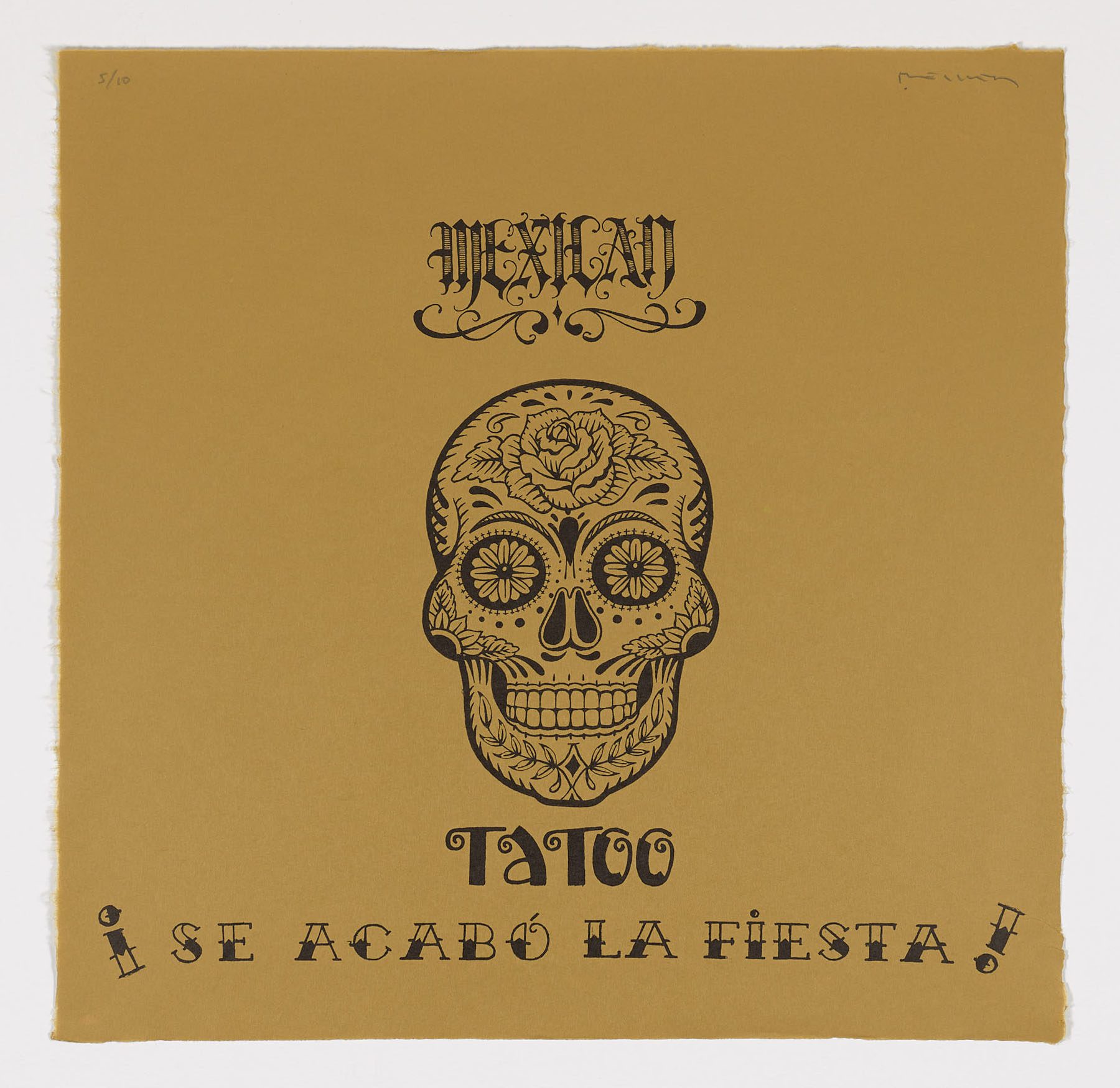 Mexican tatoo (1), 2020, Fernando Bellver