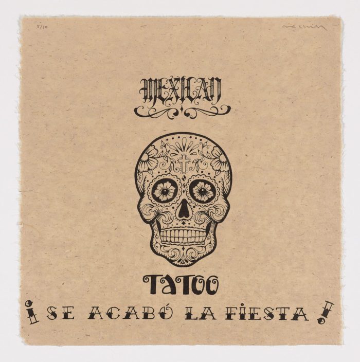 Mexican tatoo (4), 2020, Fernando Bellver