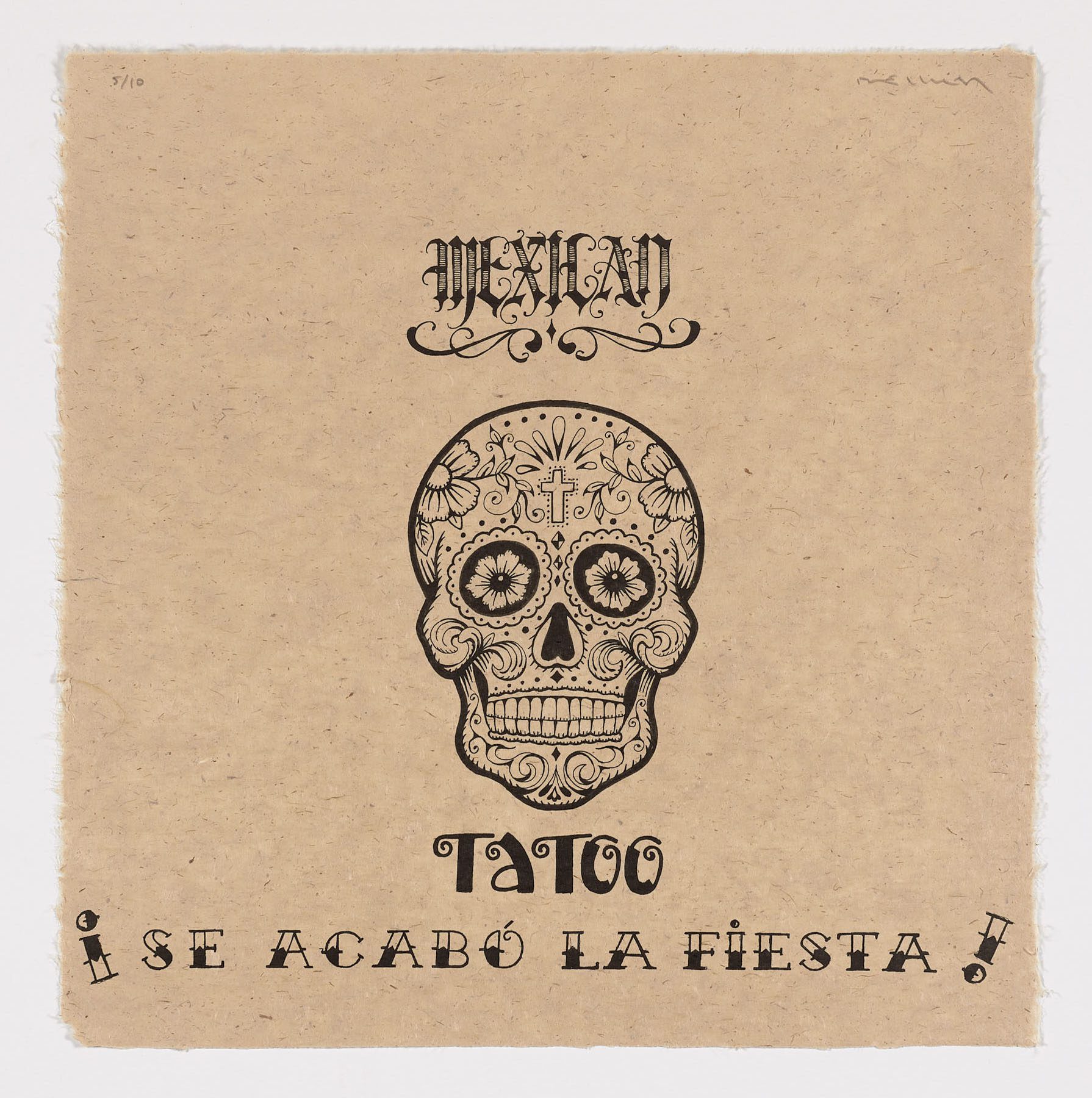 Mexican tatoo (4), 2020, Fernando Bellver