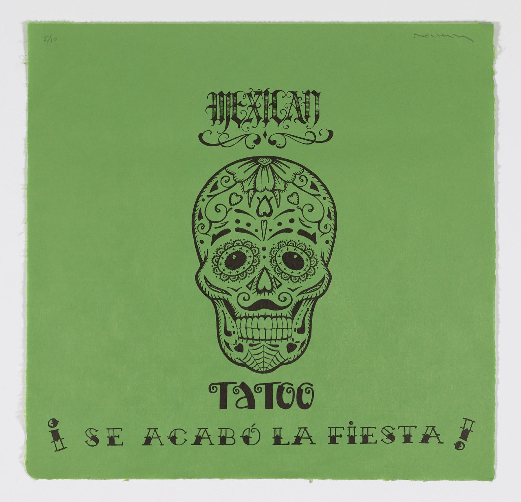 Mexican tatoo (5), 2020, Fernando Bellver