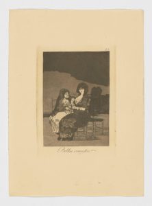 Bellos consejos, Francisco de Goya