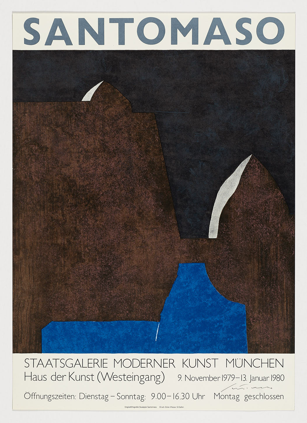 Staatsgalerie Moderner Kunst, 1980, Giuseppe Santomaso