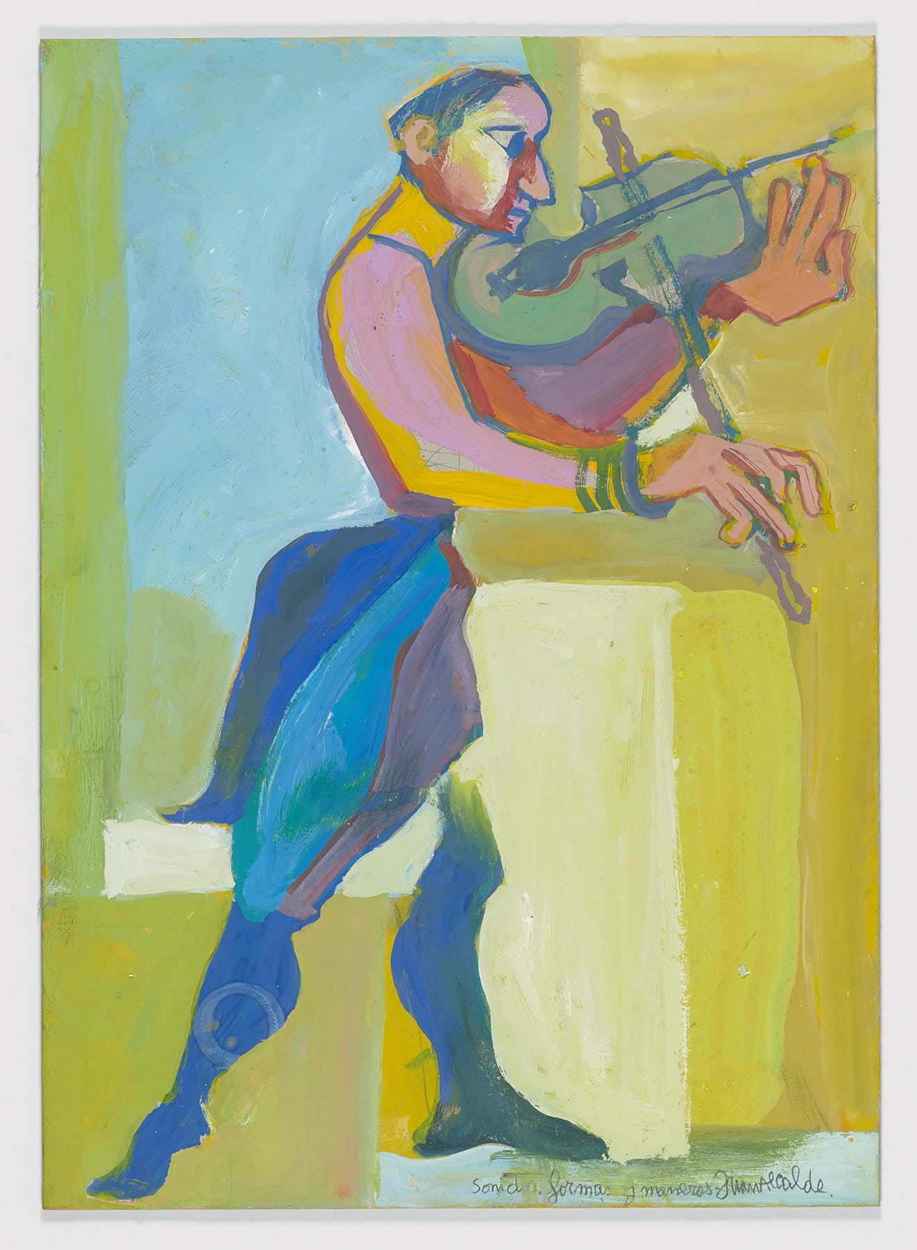 Sonidos, formas y maneras, Juan Alcalde