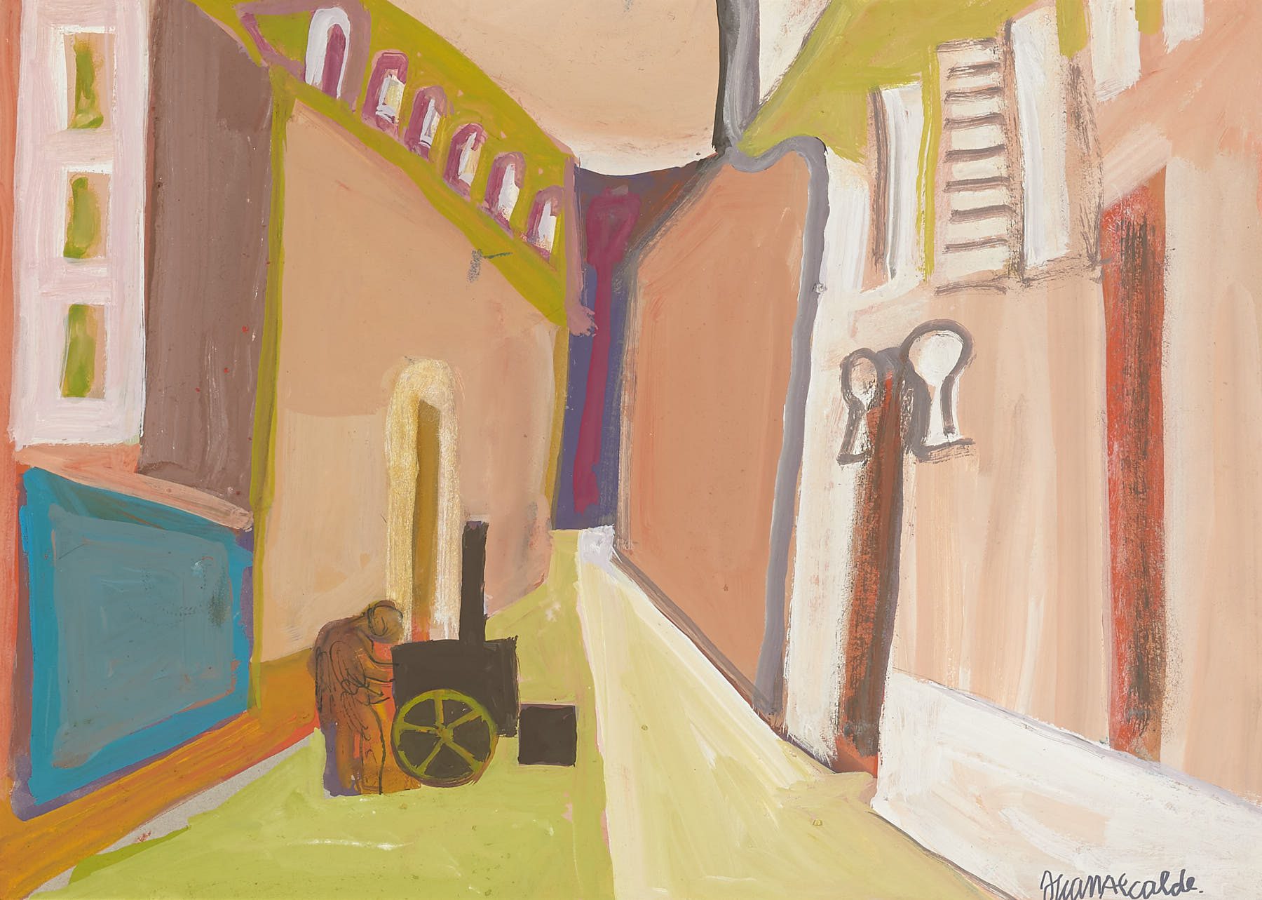 Sin título, Juan Alcalde