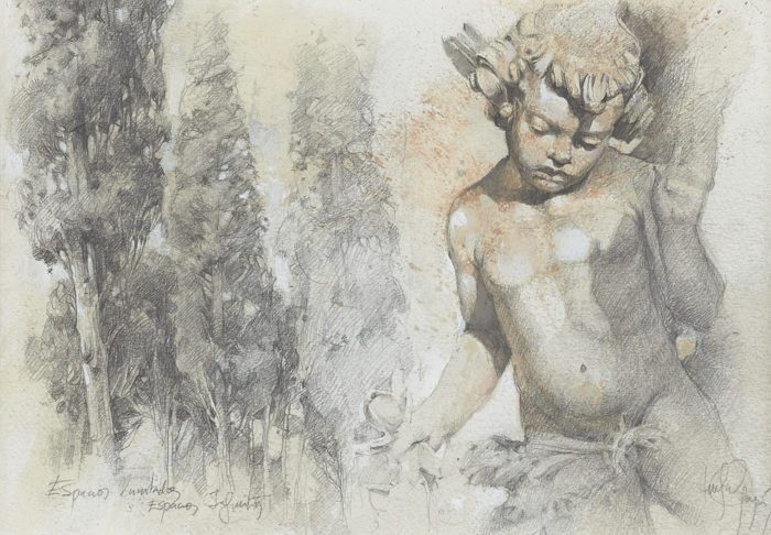 Espacios ilimitados y espacios infinitos, 2011, Luis Javier Gayá