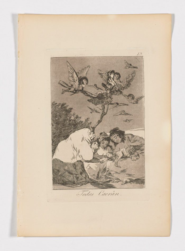 Todos Caerán, Francisco de Goya