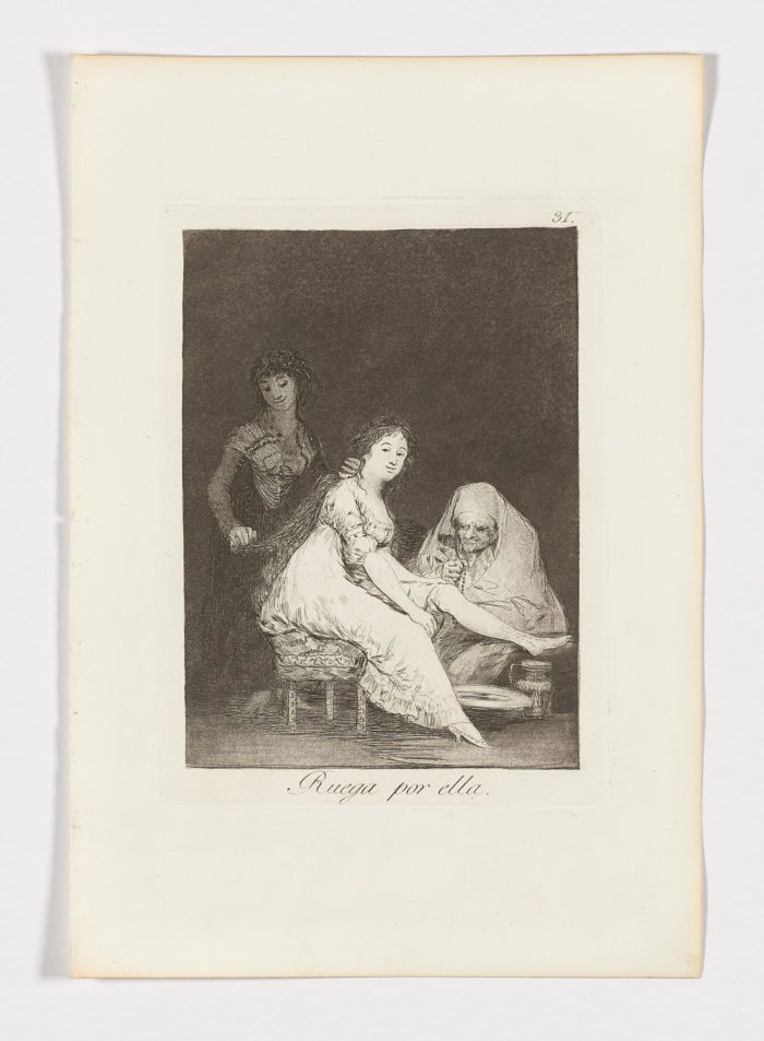 Ruega por ella, Francisco de Goya