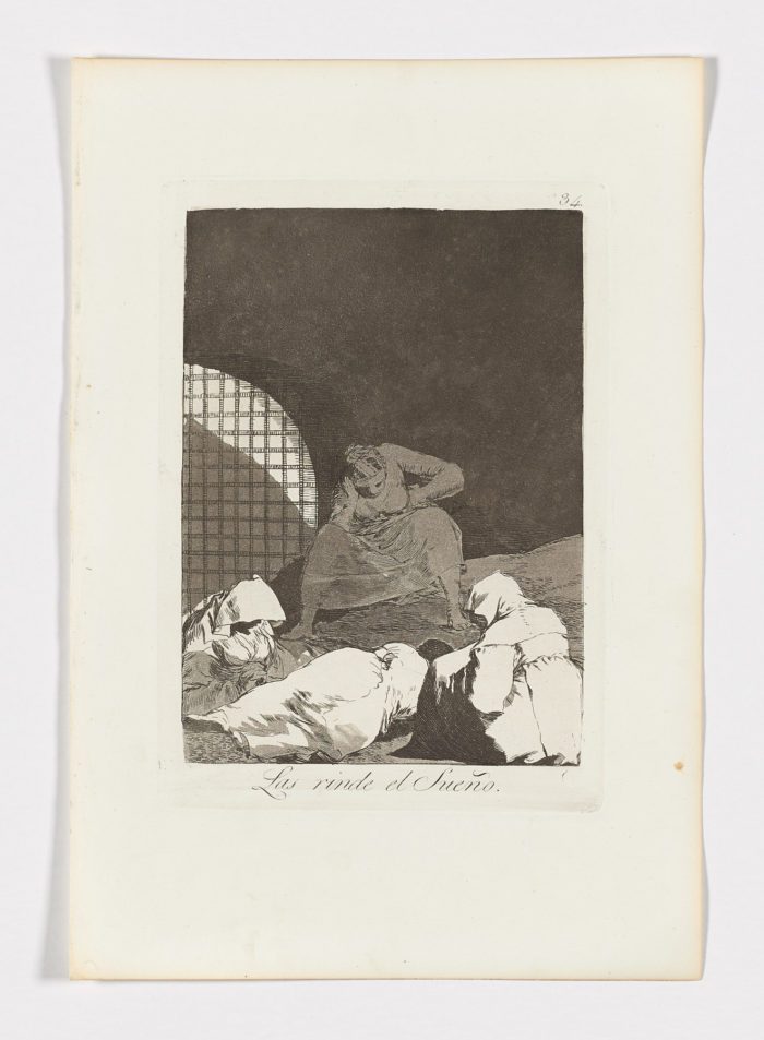 Las rinde el Sueño, Francisco de Goya