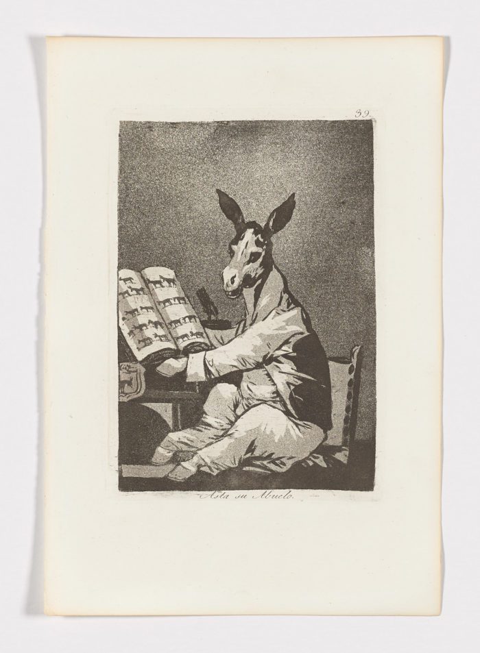 Asta su Abuelo, Francisco de Goya