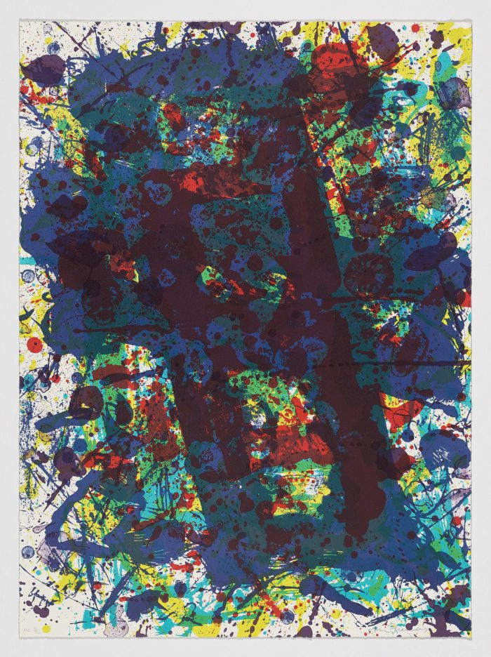 Sin título (Papierski Portfolio - SF 349), 1992, Sam Francis