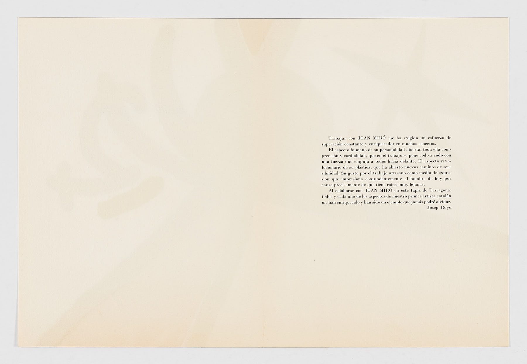 Tapís de Tarragona, 1972, Joan Miró