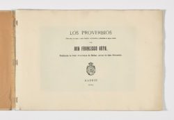 Los proverbios, Francisco de Goya