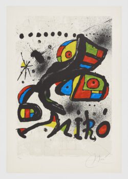 Homenatge a Gaudí (avant la lettre), 1979, Joan Miró