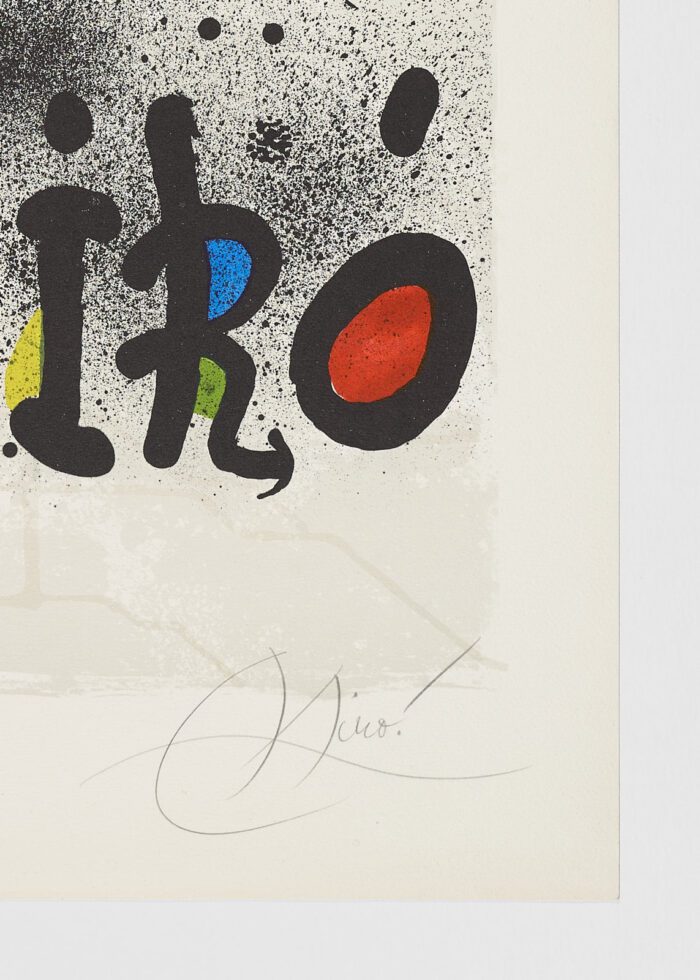 Homenatge a Gaudí (avant la lettre), 1979, Joan Miró