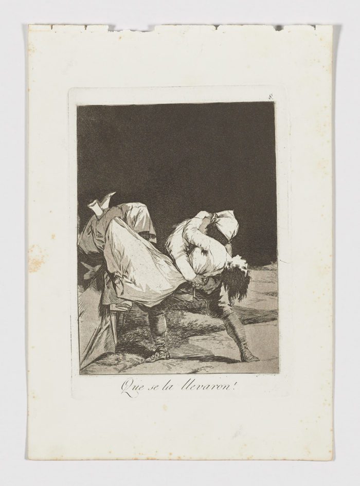 Que se la llevaron!, Francisco de Goya