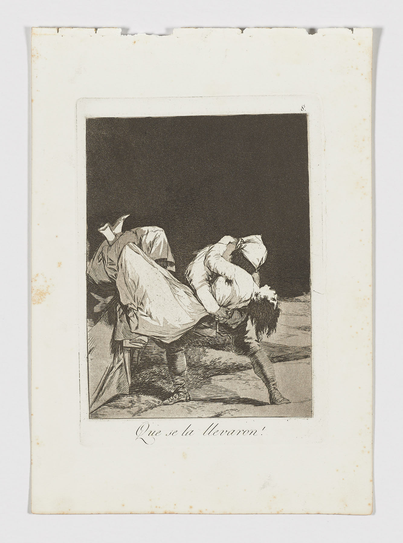 Que se la llevaron!, Francisco de Goya