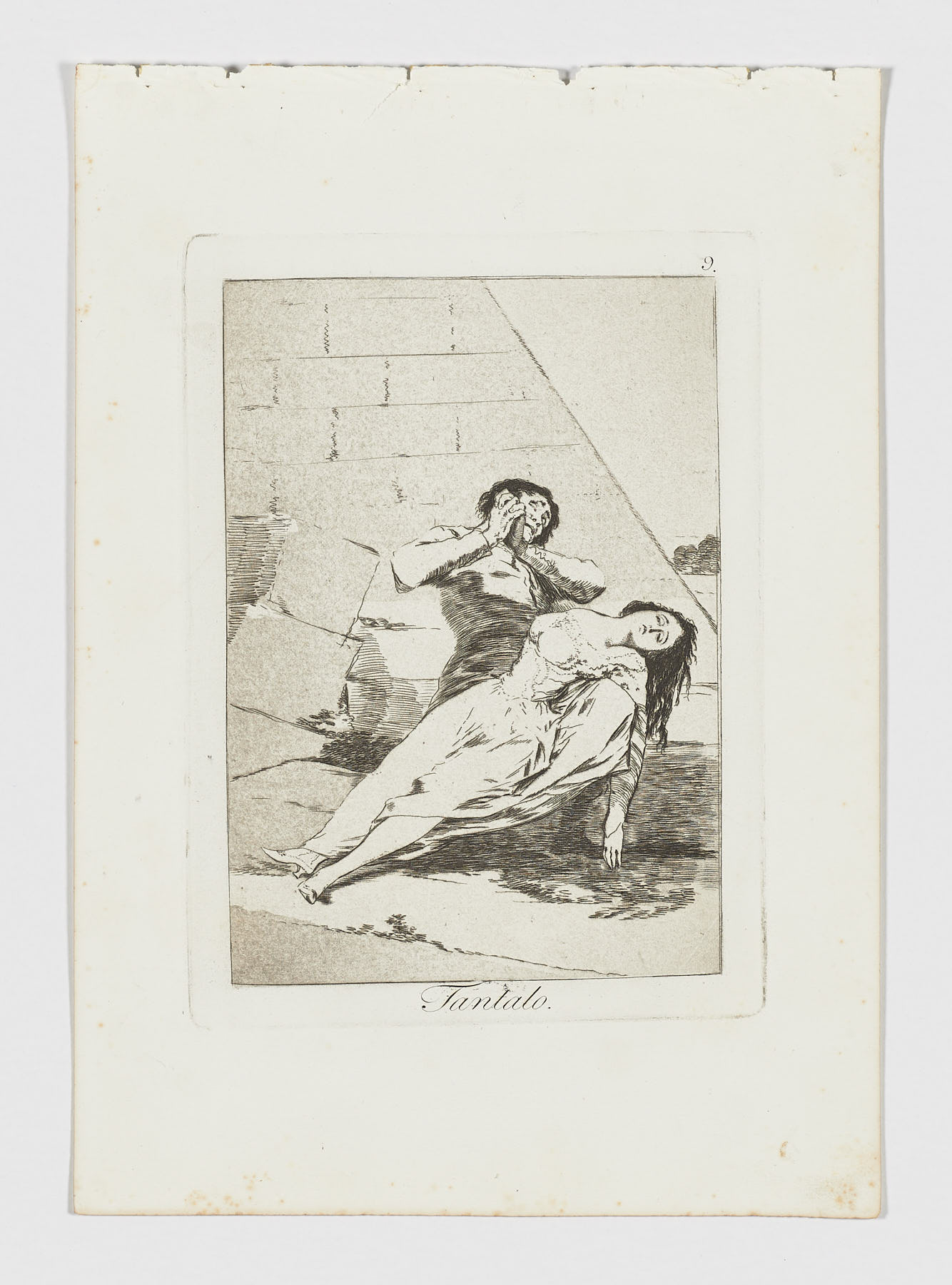 Tantalo, Francisco de Goya