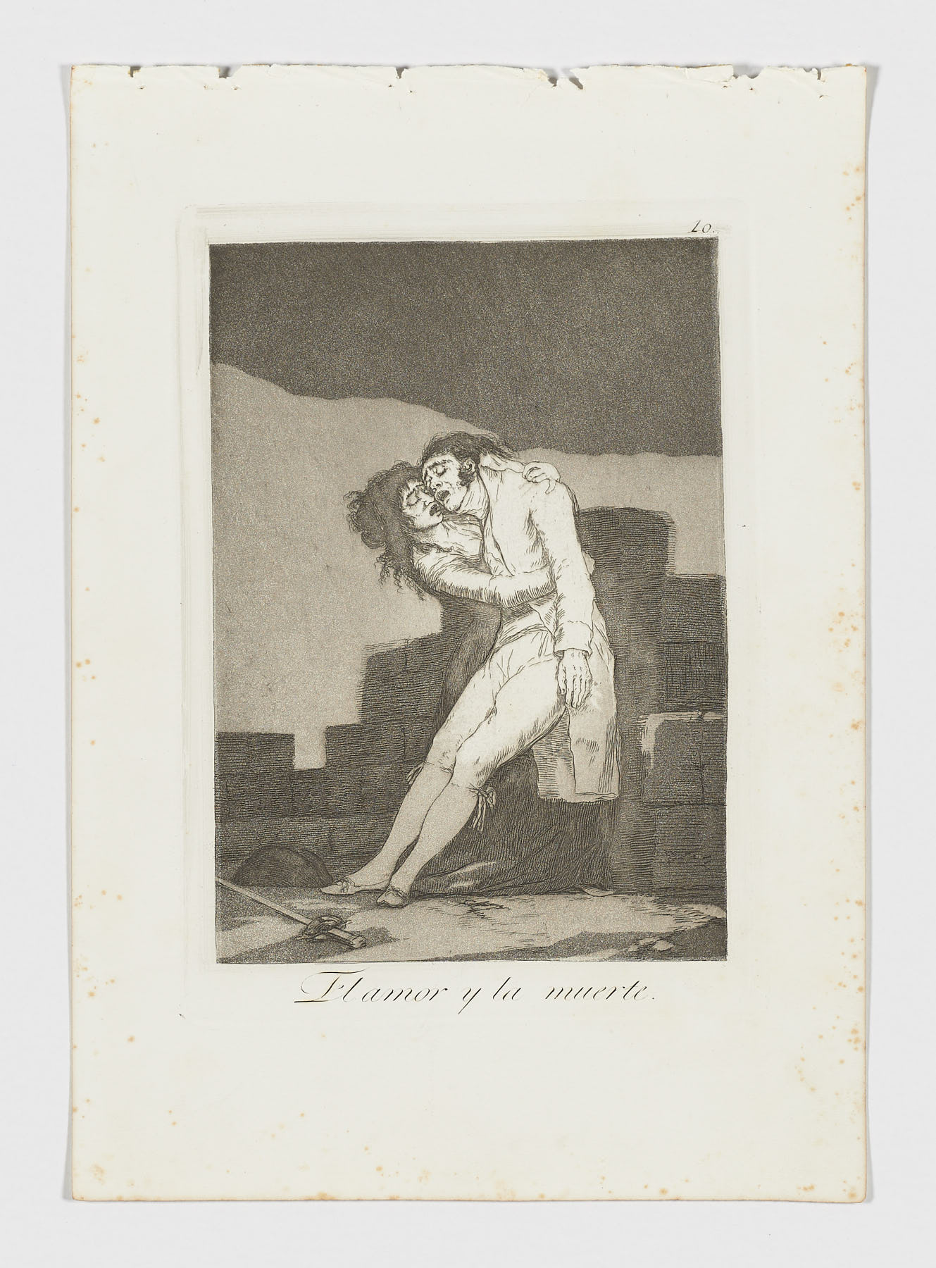 El amor y la muerte, Francisco de Goya
