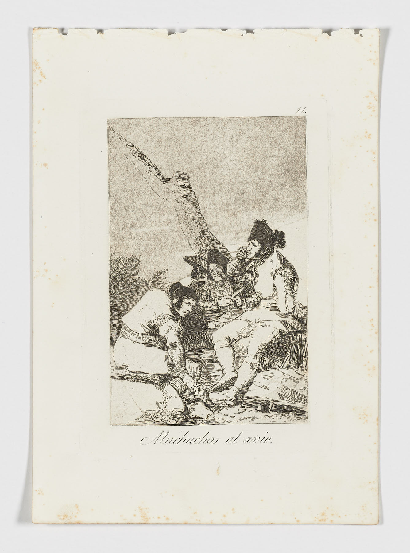 Muchachos al avío, Francisco de Goya