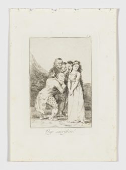 Que sacrificio!, Francisco de Goya