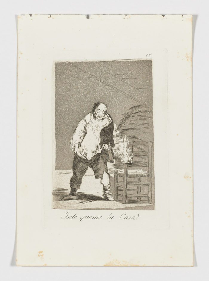 Y sele quema la casa, Francisco de Goya
