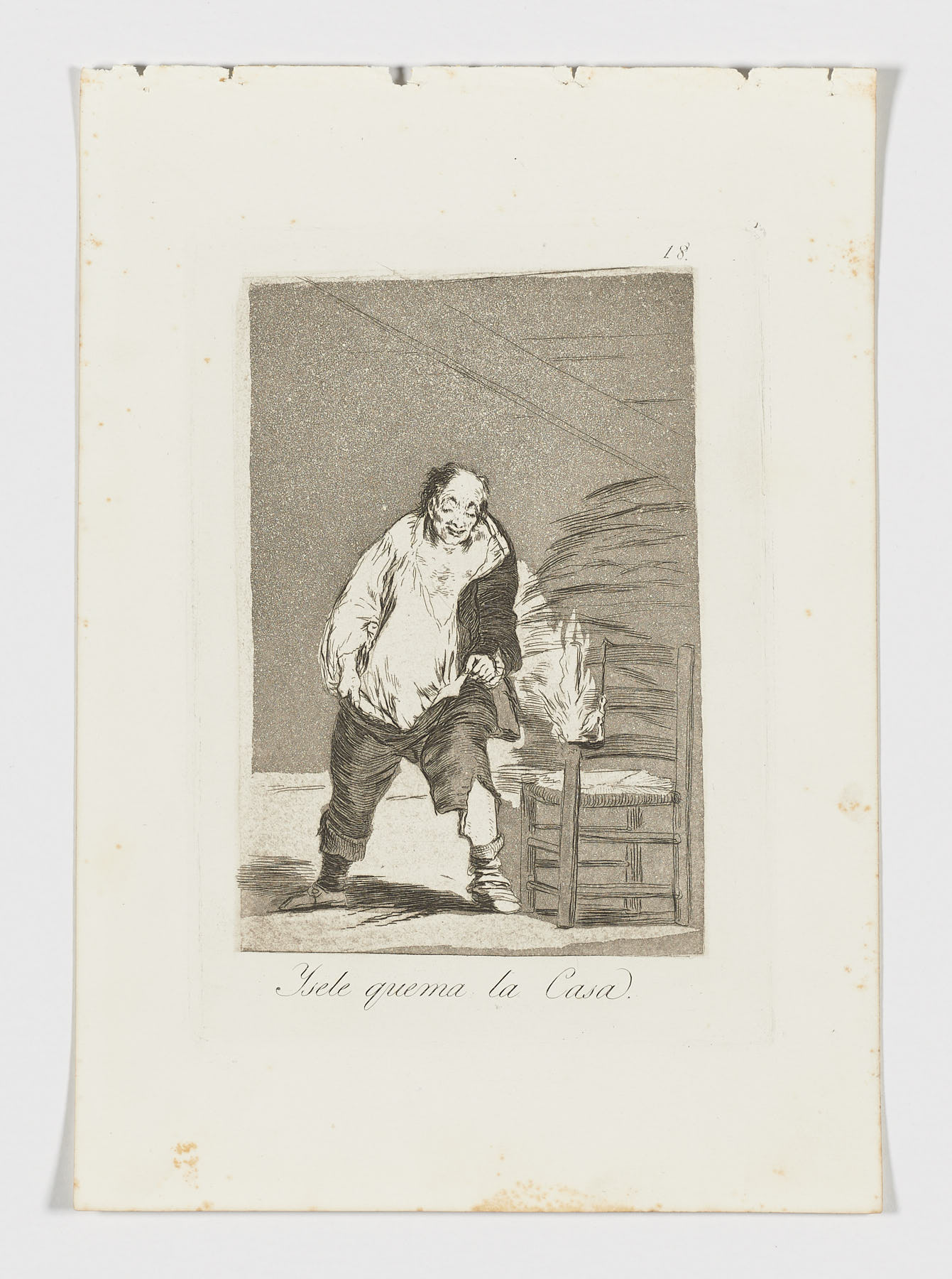 Y sele quema la casa, Francisco de Goya
