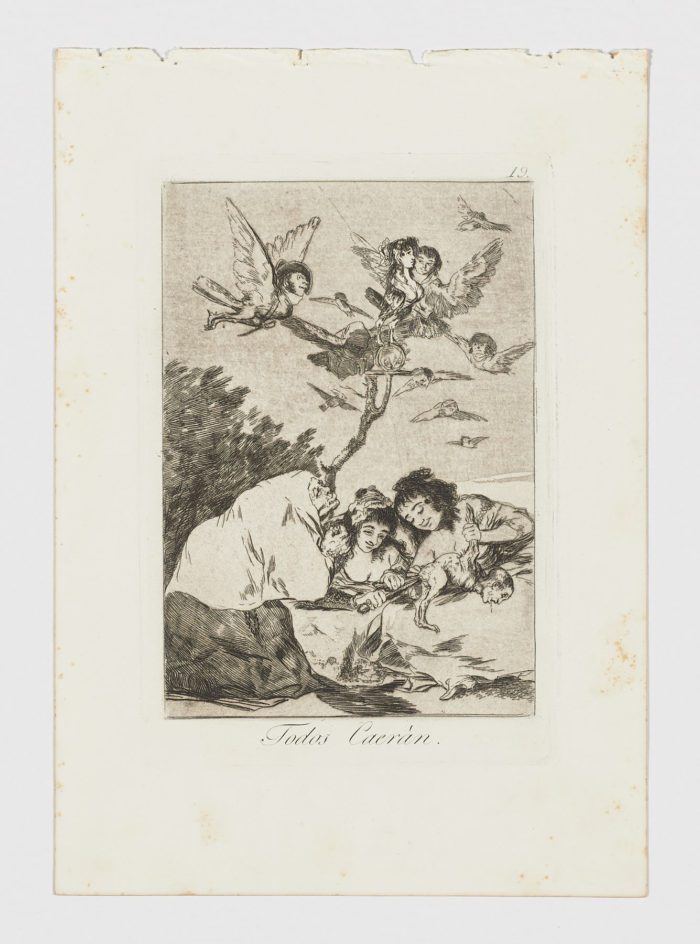 Todos Caerán, Francisco de Goya
