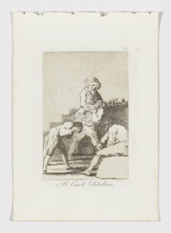 Al Conde Palatino, Francisco de Goya