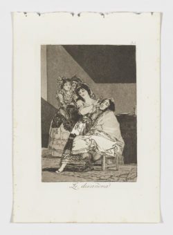 Le descañona, Francisco de Goya.