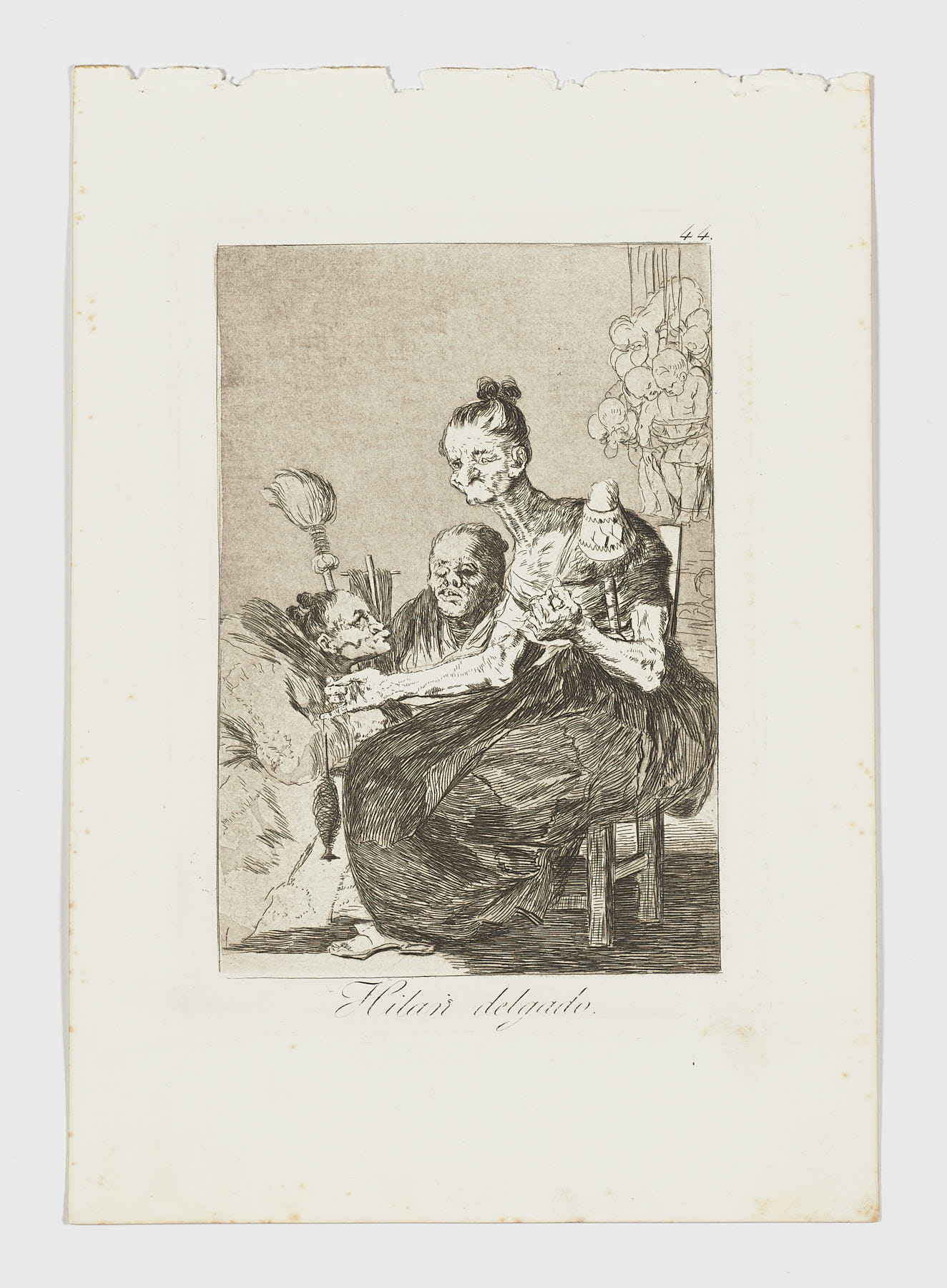 Hilan delgado, Francisco de Goya.