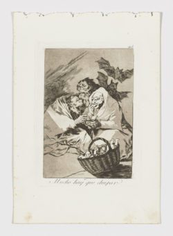 Mucho hay que chupar, Francisco de Goya