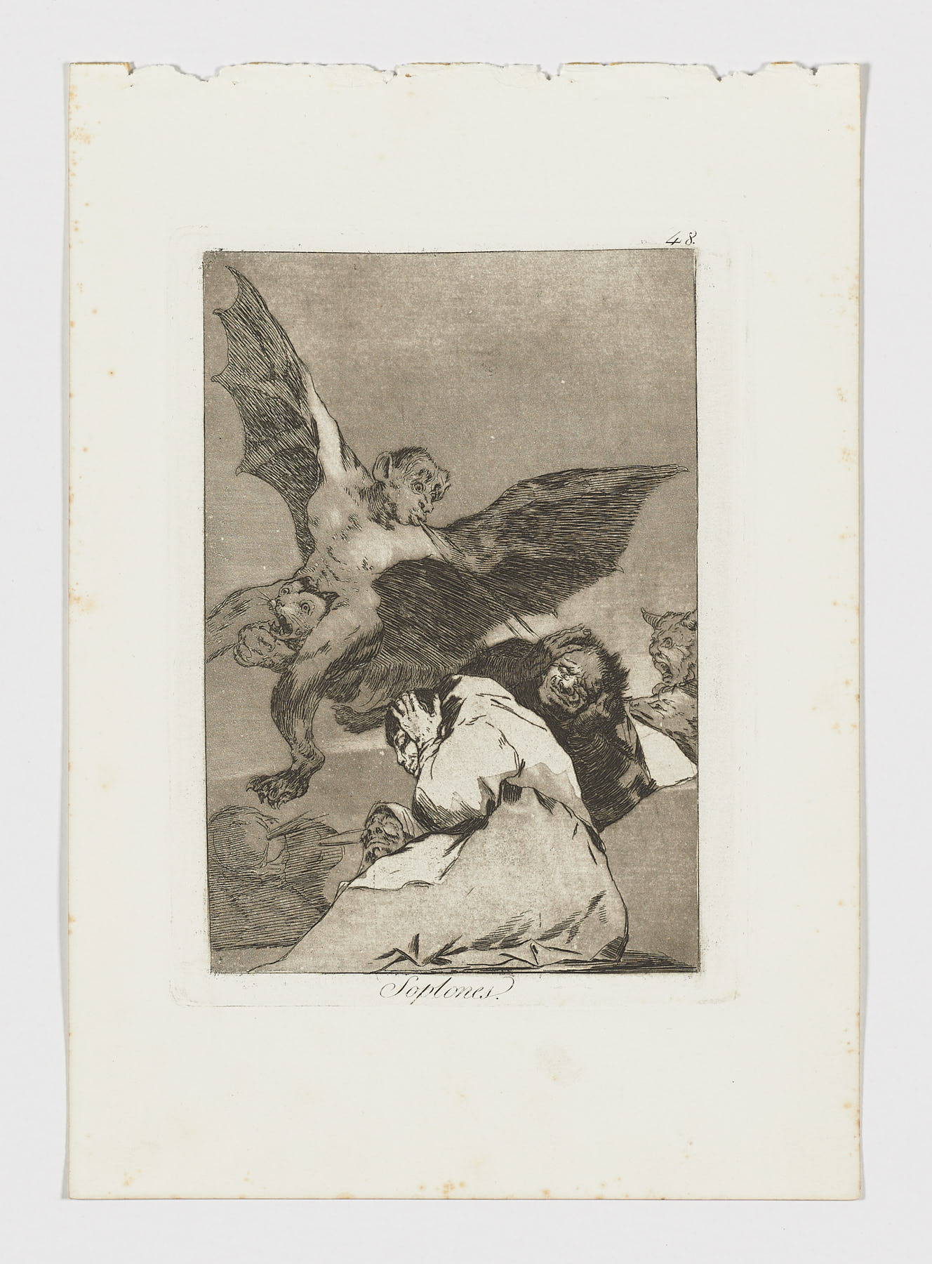Soplones, Francisco de Goya