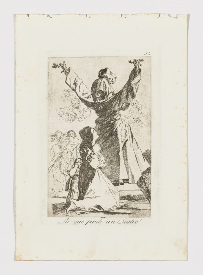 Lo que puede un sastre!, Francisco de Goya.