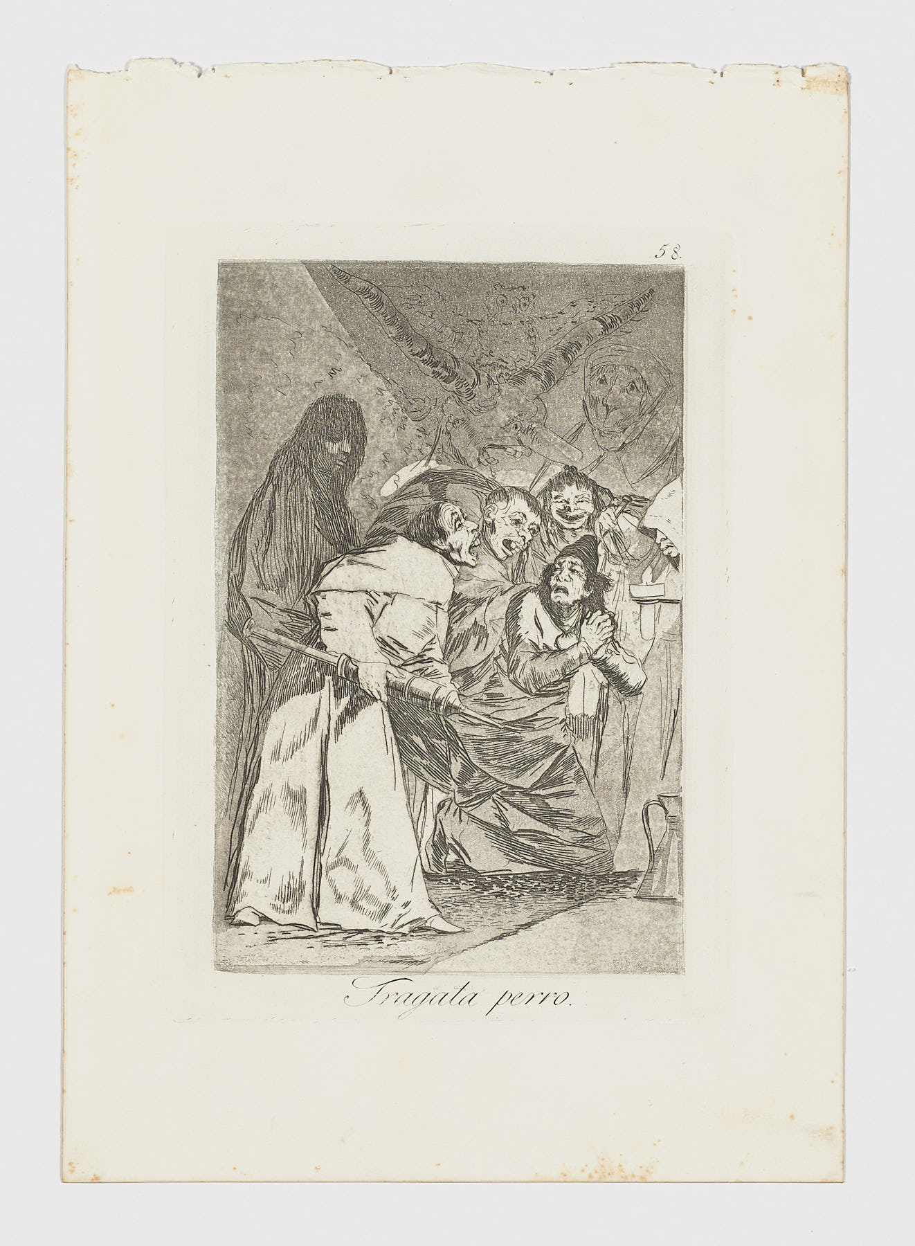 Tragala perro, Francisco de Goya