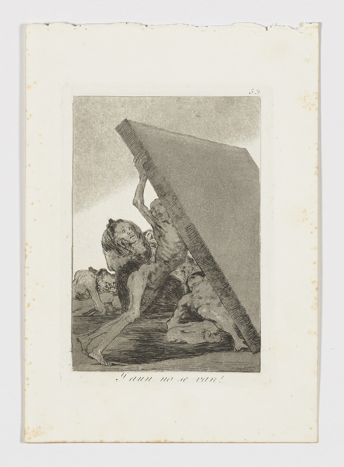 Y aun no se van!, Francisco de Goya.