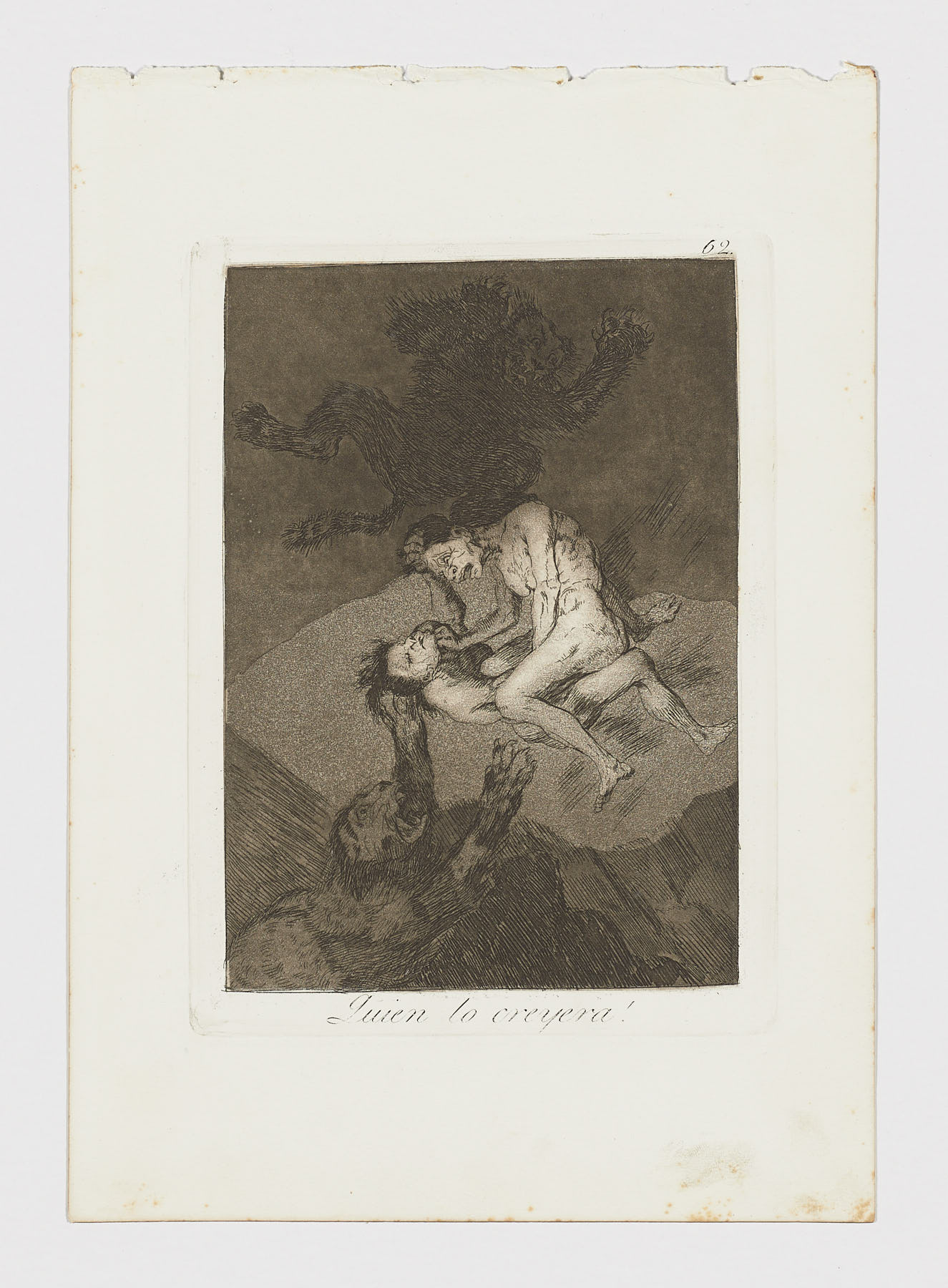 Quien lo creyera!, Francisco de Goya.