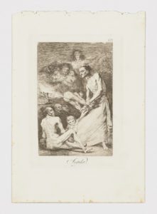 Sopla, Francisco de Goya