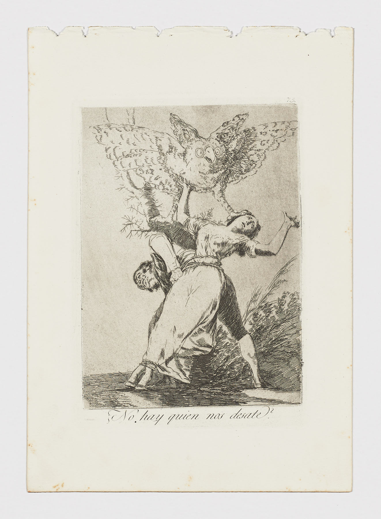 ¿No hay quien nos desate?, Franciso de Goya.