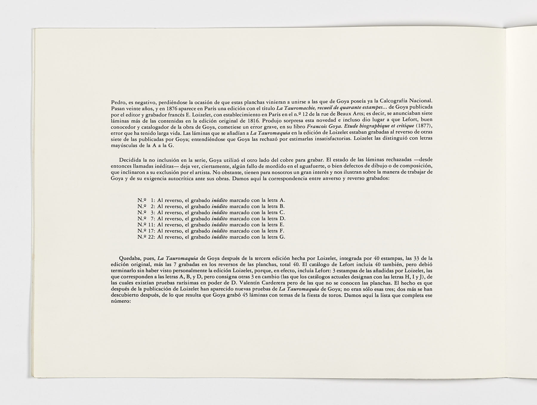 La tauromaquia, Francisco de Goya