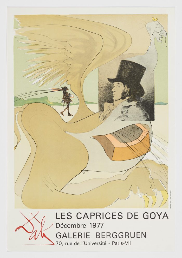 Les Caprices de Goya. Galerie Berggruen, 1977, Salvador Dalí