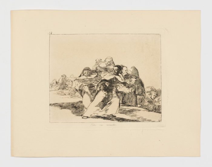 Todo va revuelto, Francisco de Goya