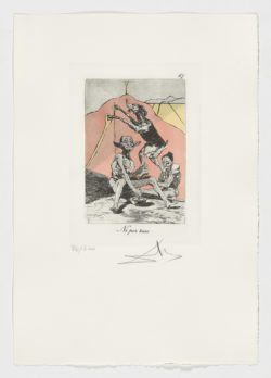 Ni por ésas, 1973-1977, Salvador Dalí
