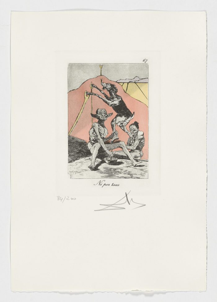Ni por ésas, 1973-1977, Salvador Dalí
