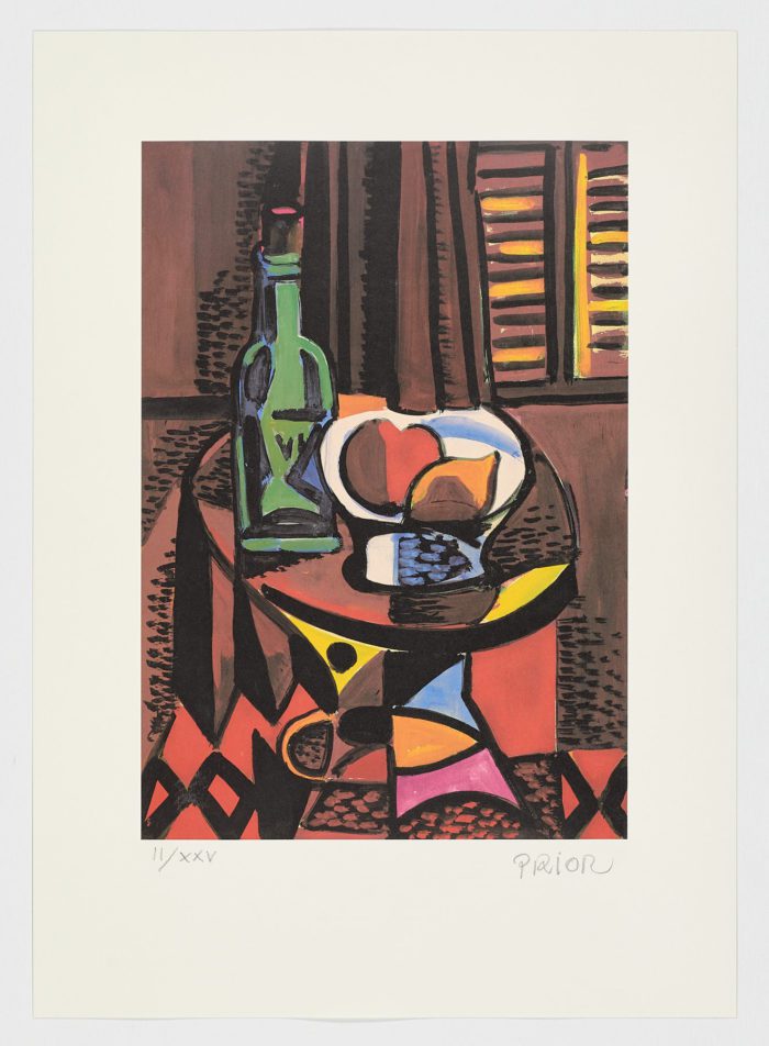 Interior con frutero, 2022, Manuel Prior