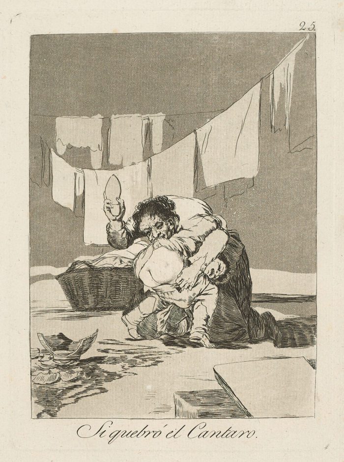 Si quebró el Cantaro, Francisco de Goya