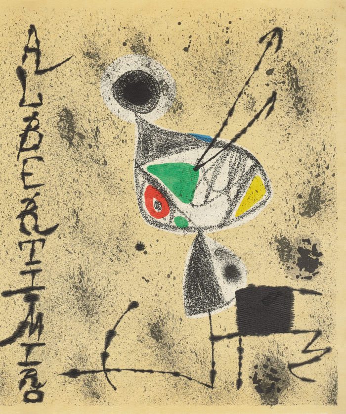 Maravillas con variaciones acrósticas en el jardín de Miró, 1975, Joan Miró
