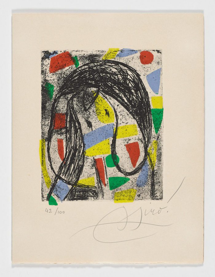 La Révolte des Caractéres (The revolt of the Letters), 1982, Joan Miró