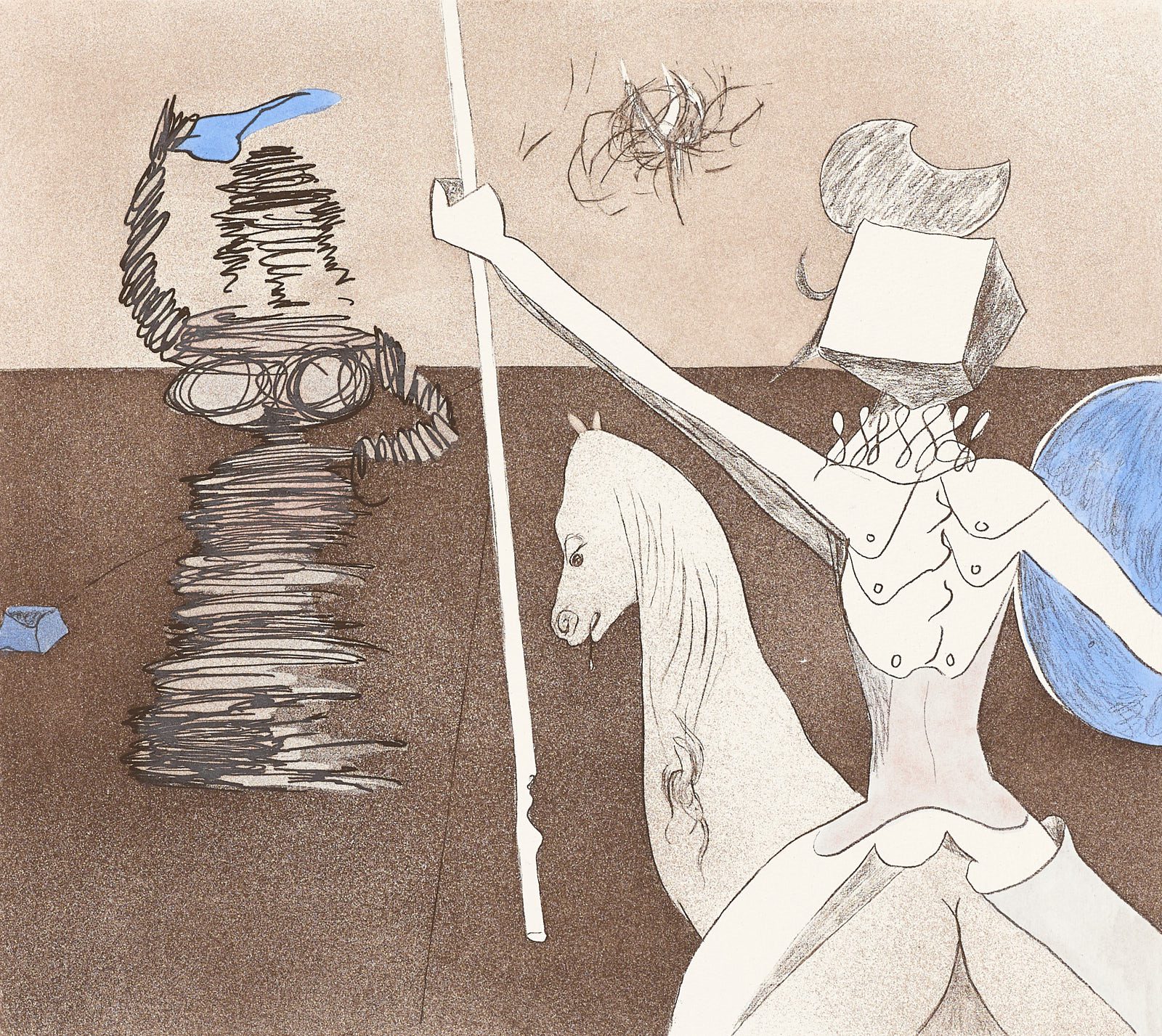 Off the battle, 1980, Salvador Dalí