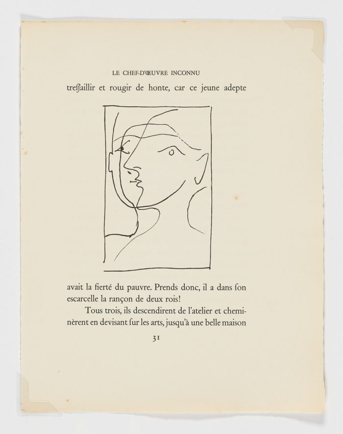 Le Chef-d'œuvre inconnu, 1931, Pablo Picasso